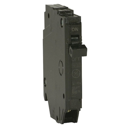Current Circuit Breaker, THQP Series, 40A, 1 Pole, 120/240V AC, 10kA at 120/240V AC THQP140